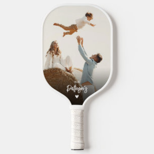 Raquette De Pickleball Modern Custom 2 Photo & Nom de famille