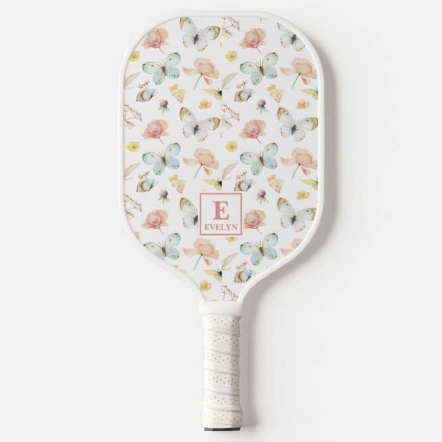 Raquette De Pickleball Monogram Pickleball Paddle Butterflies (Recto)