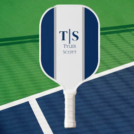 Raquette De Pickleball Monogramme Initiales Personnalisées Pickleball Pad