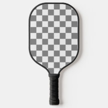 Motif à carreaux gris cendré et blanc