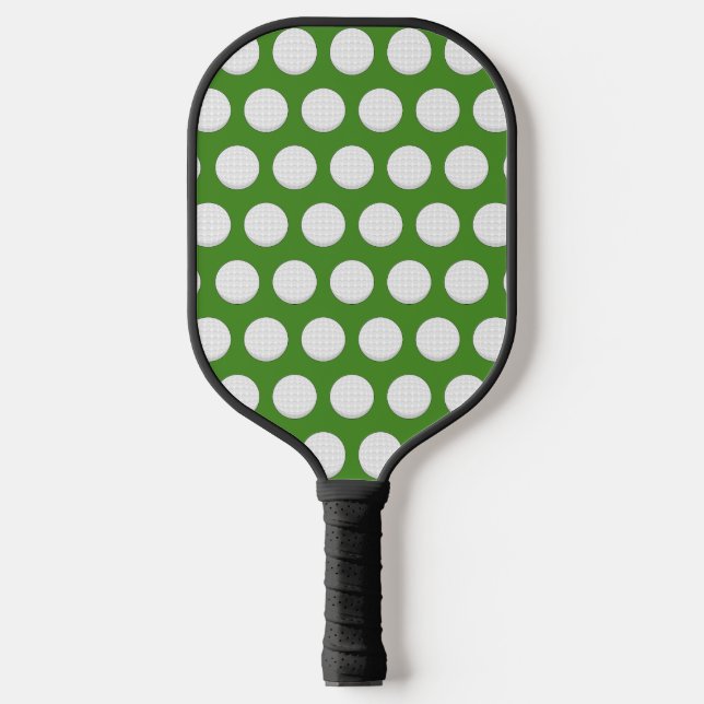 Raquette De Pickleball Motif de balle de golf (Recto)