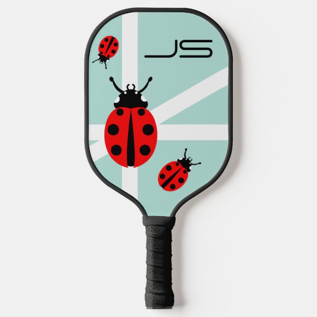 Raquette De Pickleball Motif Ladybug (Recto)