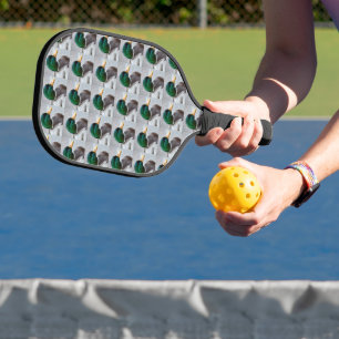 Raquette De Pickleball Motif photo Mallard Duck Head