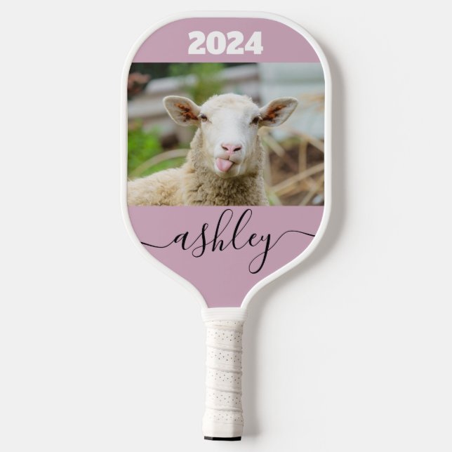 Raquette De Pickleball Mouton montrer langue (Verso)