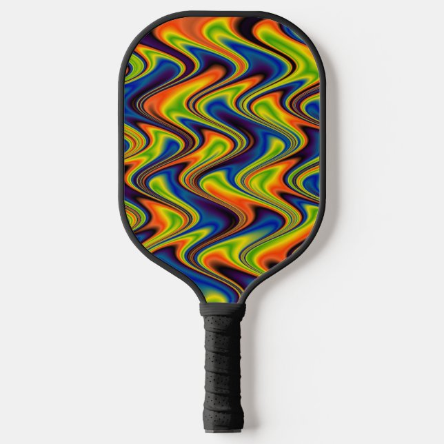 Raquette De Pickleball Multicolor Abstrait (Recto)