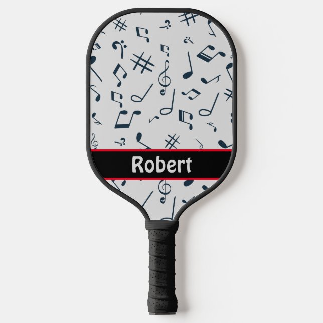 Raquette De Pickleball Musique personnalisée Thème (Recto)