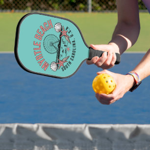 Raquette De Pickleball Myrtle Beach Retro Vignette