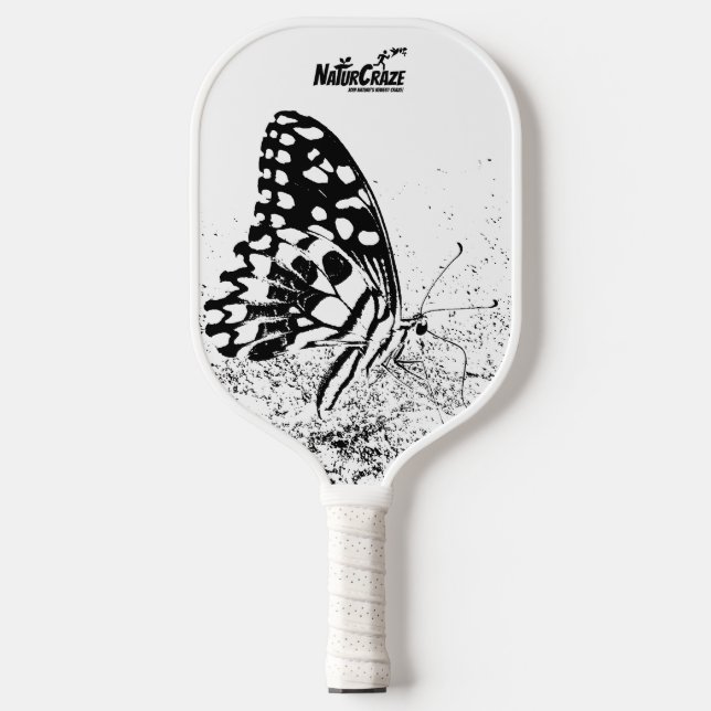 Raquette De Pickleball NaturCraze B&W Papillon Pickleball Paddle (Recto)