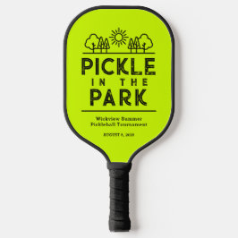 Raquette De Pickleball Neon Green Club Tournoi Événement Pickleball Paddl