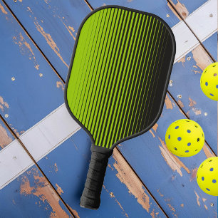 Raquette De Pickleball Neon Green Sports Noir Côté Fond