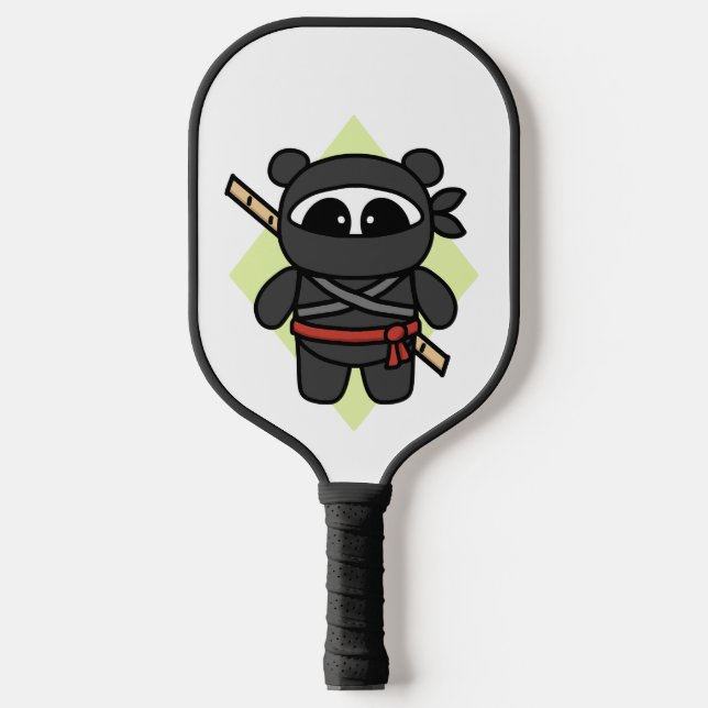 Raquette De Pickleball Ninja Panda par Amanda Roos (Recto)