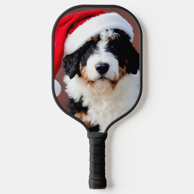 Raquette De Pickleball Noël Bernedoodle (Recto)