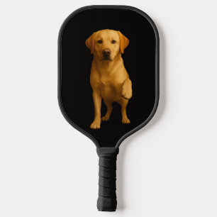 Raquette de Pickleball Noir 4 Luxe, Labrador tendr