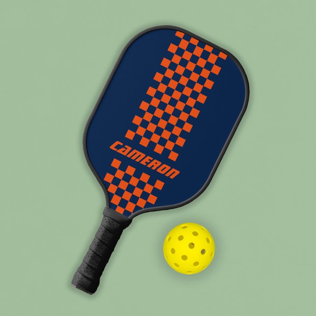 Raquette De Pickleball Nom Couleurs entièrement personnalisées Double À d (Créateur téléchargé)