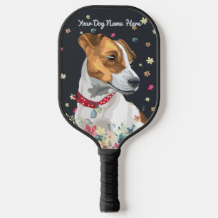 Raquette De Pickleball nom de chiot Jack Russell Terrier