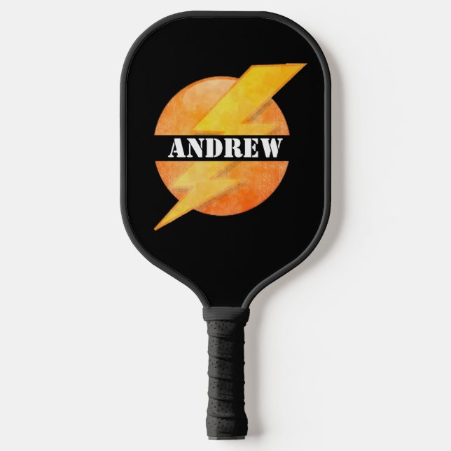 Raquette De Pickleball Nom personnalisé Pagaies personnalisées, Boulon de (Recto)