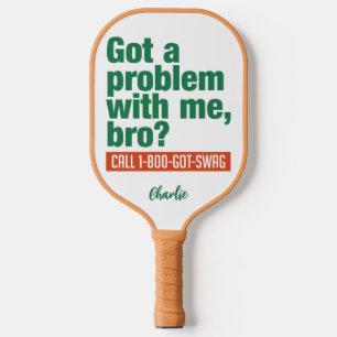 Raquette De Pickleball Nom personnalisé SWAG
