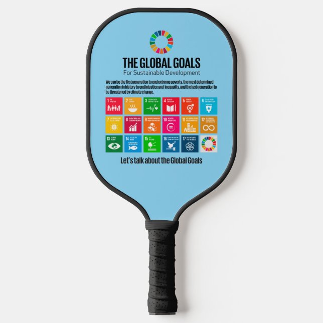 Raquette De Pickleball Objectifs de durabilité Maintien de la motivation  (Recto)