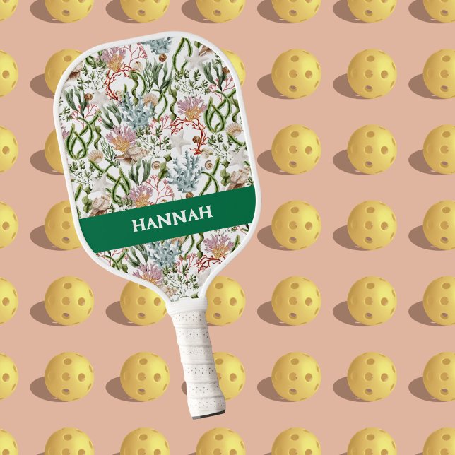 Raquette De Pickleball Océan océanique sous-marin (Créateur téléchargé)
