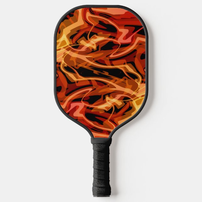 Raquette De Pickleball Oeufs et poivrons égratignés (Recto)