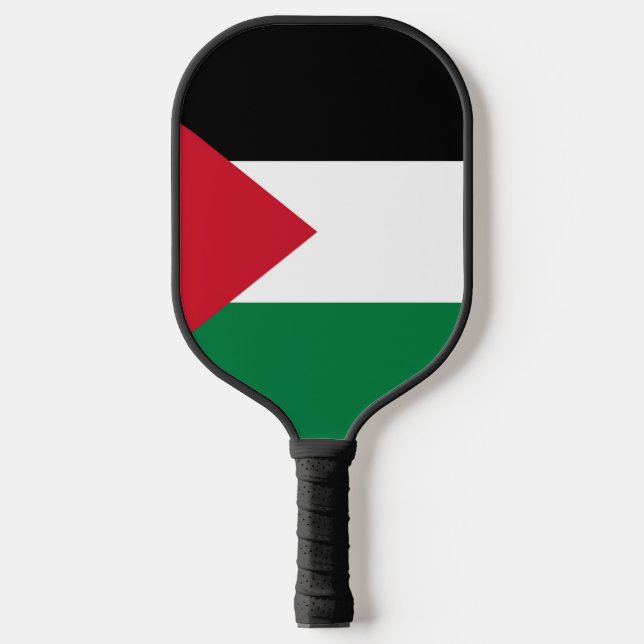 Raquette De Pickleball officiellement le drapeau de l'État de Palestine (Recto)