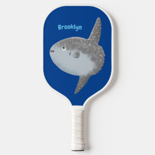 Raquette De Pickleball Oiseau de mer mola mola mignonne caricature