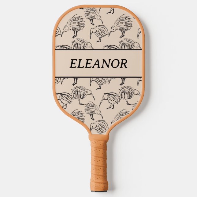 RAQUETTE DE PICKLEBALL OISEAUX KIWI (Recto)