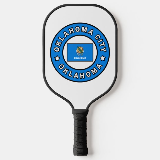 Raquette De Pickleball Oklahoma City Oklahoma (Recto)