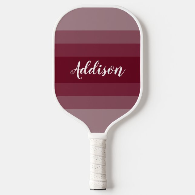 Raquette De Pickleball Ombre rouge Bourgogne Stimulé (Recto)