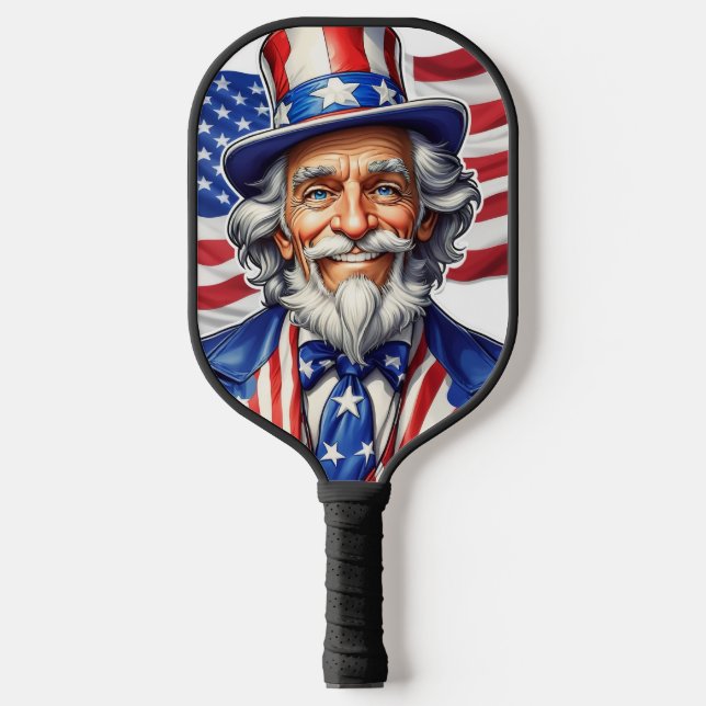 Raquette De Pickleball Oncle Sam USA (Recto)