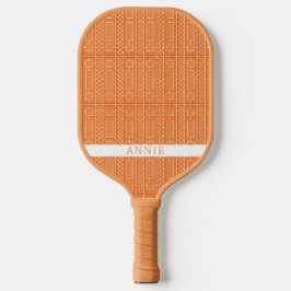Raquette De Pickleball Orange Chinoisserie Paddle Pickleball Personnalisé