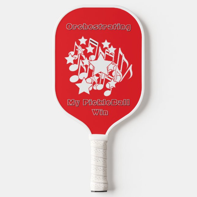 Raquette De Pickleball Orchestrating My PickleBall Win (Recto)