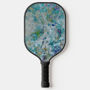 Raquette De Pickleball Original Moderne Un Design D'Art Abstrait