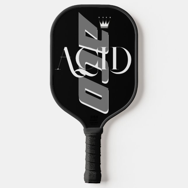 RAQUETTE DE PICKLEBALL PADDLE DE PICKLEBALL ACD ACIDE (Verso)