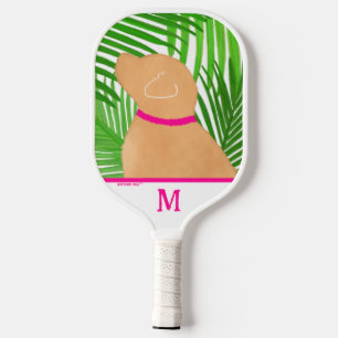Raquette De Pickleball Paddle de Pickleball de chien de l'île Green Palm 