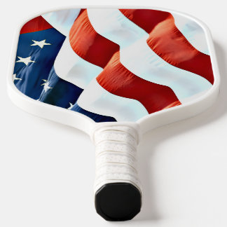 Raquette De Pickleball Paddle de Pickleball Drapeau Américain