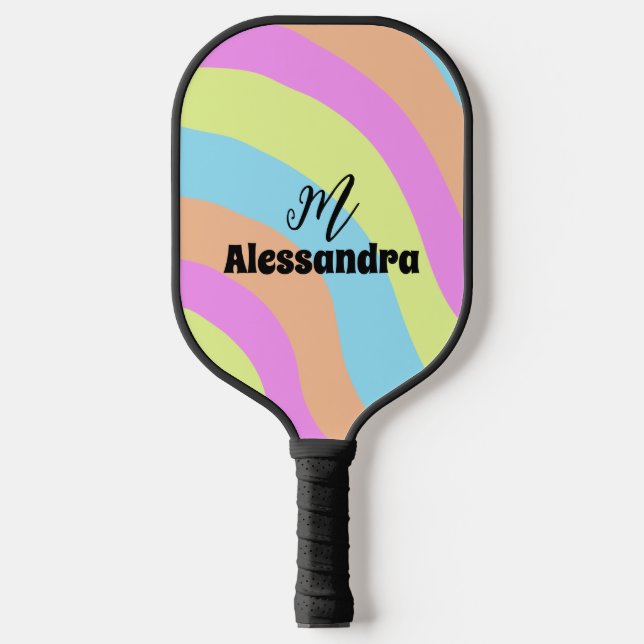 Raquette De Pickleball Paddle Rainbow Pickleball (Recto)