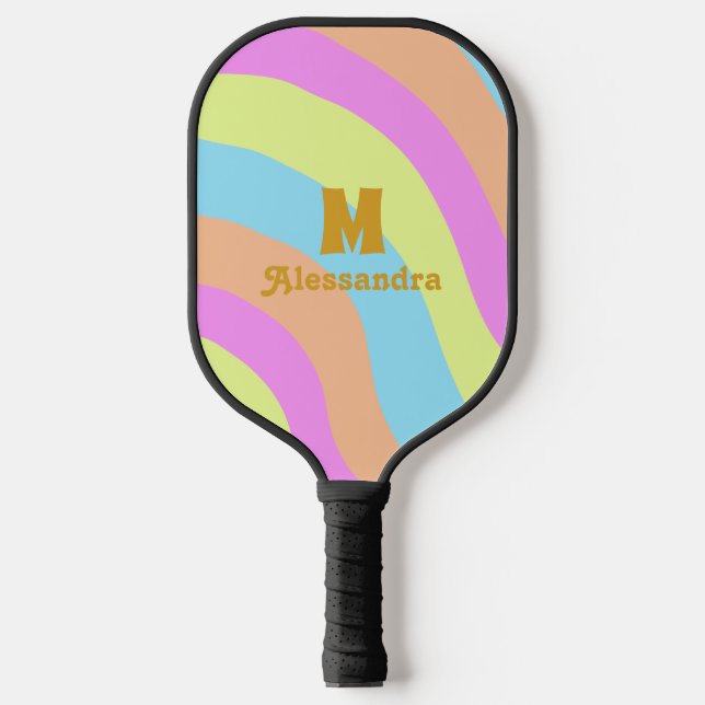 Raquette De Pickleball Paddle Rainbow Pickleball (Recto)