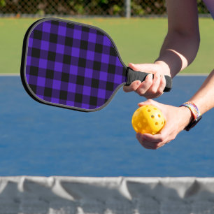 Raquette De Pickleball Pagaie à bascule noir et bleu