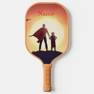 Raquette De Pickleball Pagaie à boule super-héros