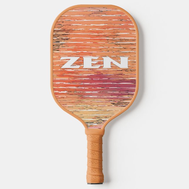 Raquette De Pickleball Pagaie à pickleball blanc zen roseaux (Recto)