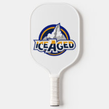 Pagaie De Pickelball Vieillissant Sur Glace
