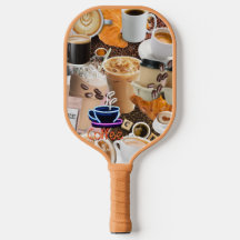 Pagaie de picket de collage de café