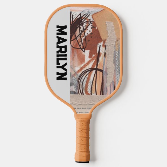 Raquette De Pickleball Pagaie de Pickleball Artistique avec inspiration V (Verso)