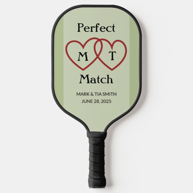 Raquette De Pickleball Pagaie de Pickleball Bleu Monogram (Recto)