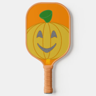 Raquette De Pickleball Pagaie de Pickleball Orange Géométrique citrouille