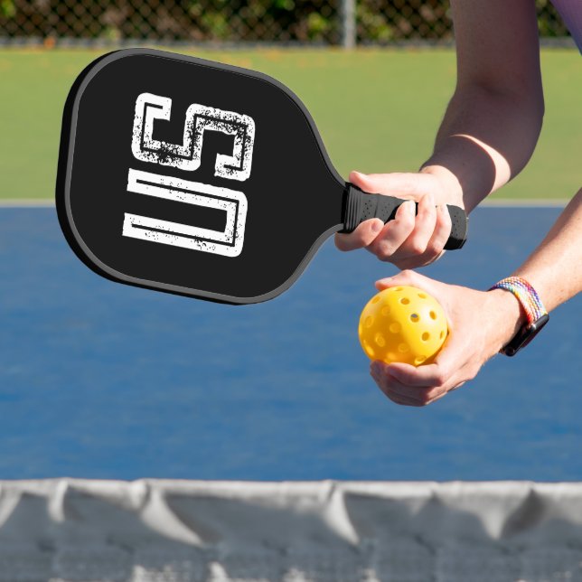 Raquette De Pickleball Pagaie de Pickleball personnalisée avec monogramme (Insitu)