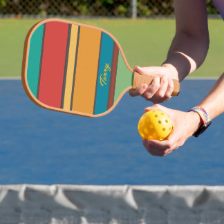 Raquette De Pickleball Pagaie de pickleball rétro - personnalisez avec le