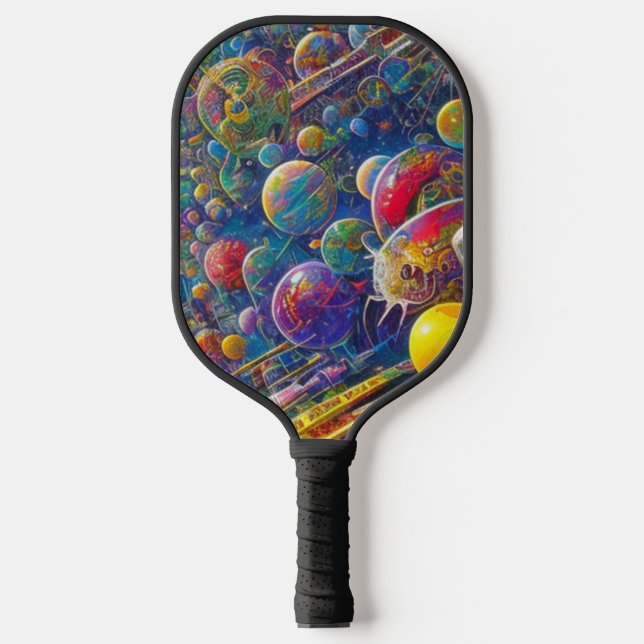Raquette De Pickleball Pagaie de pickleball Space Race (Recto)