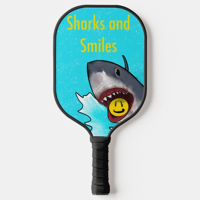 Raquette De Pickleball Pagaie de requin Pickleball (Recto)